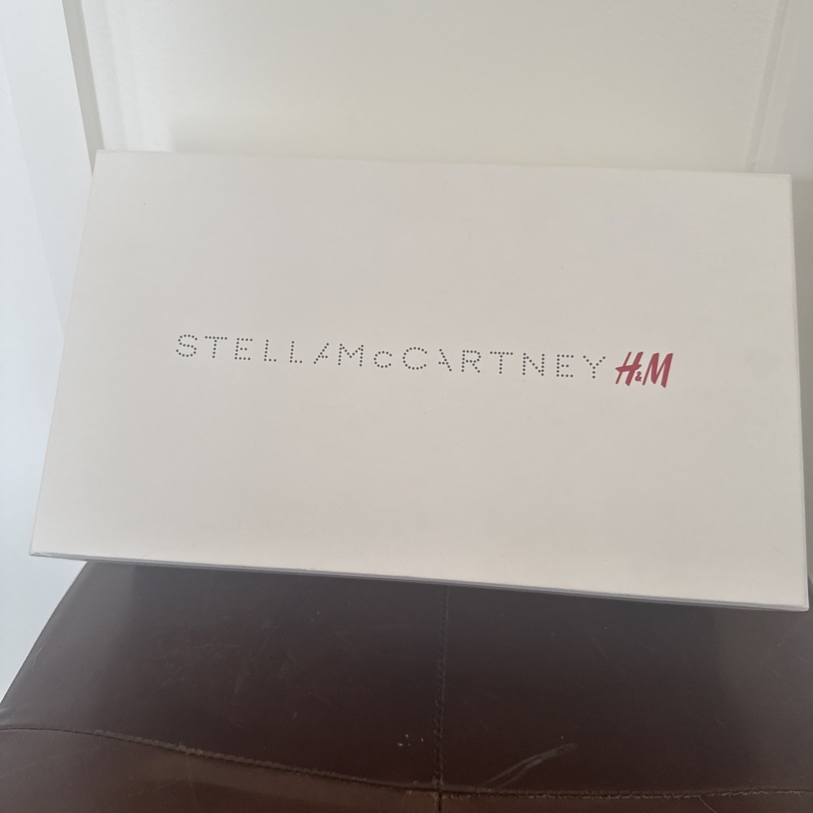 Stella McCartney x H&M Collab White Pointed Slingback Heels Size EU 39/US 8 NIB