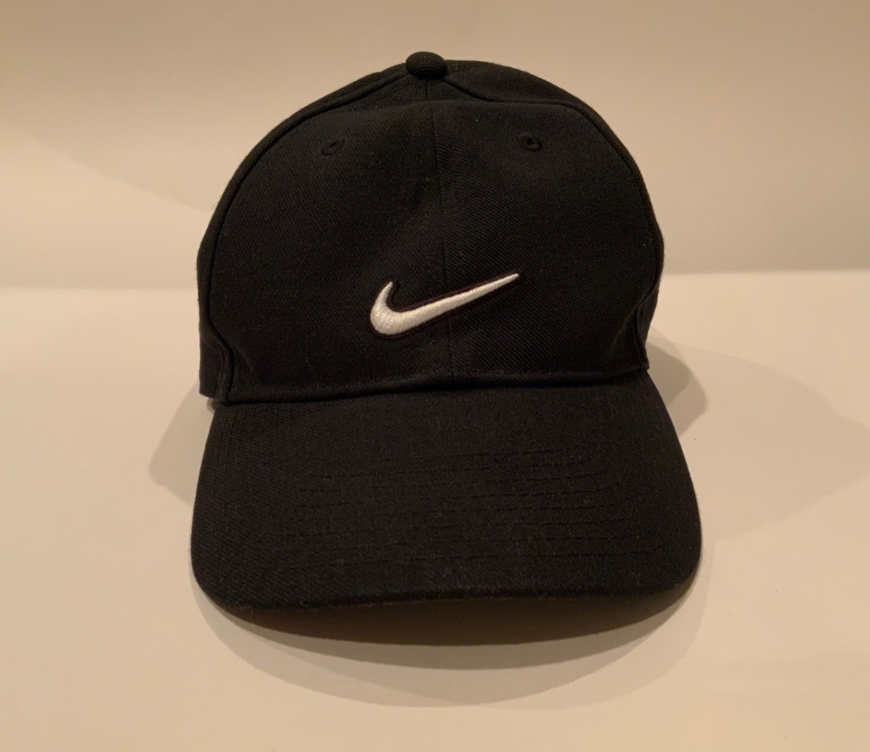Nike Legacy 91 Dri-fit Black Golf Hat One Size Unisex Adjustable Backstrap