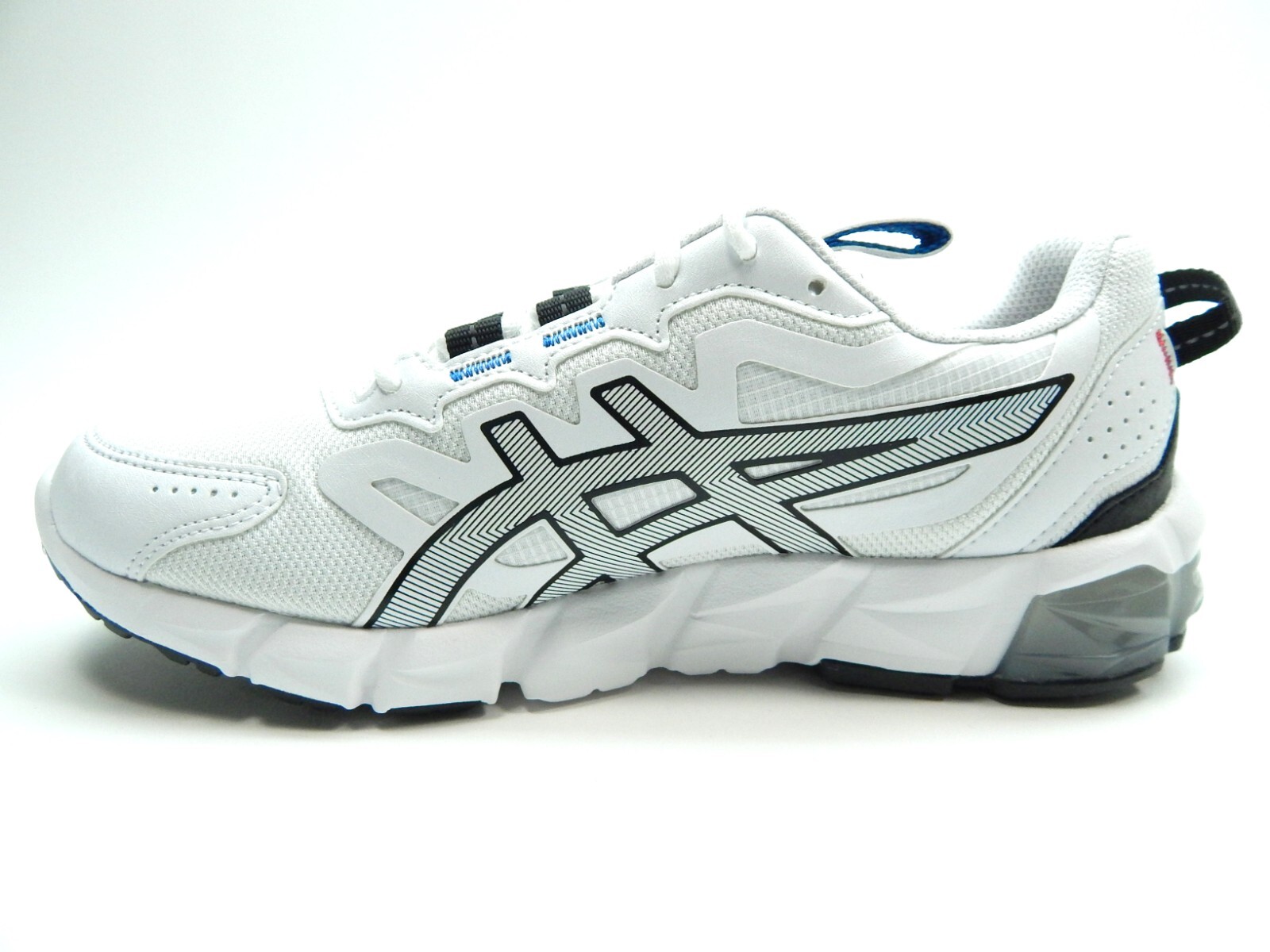 ASICS GEL QUANTUM 90 WHITE BLACK 1201A064-105 MEN SHOES SIZE 7