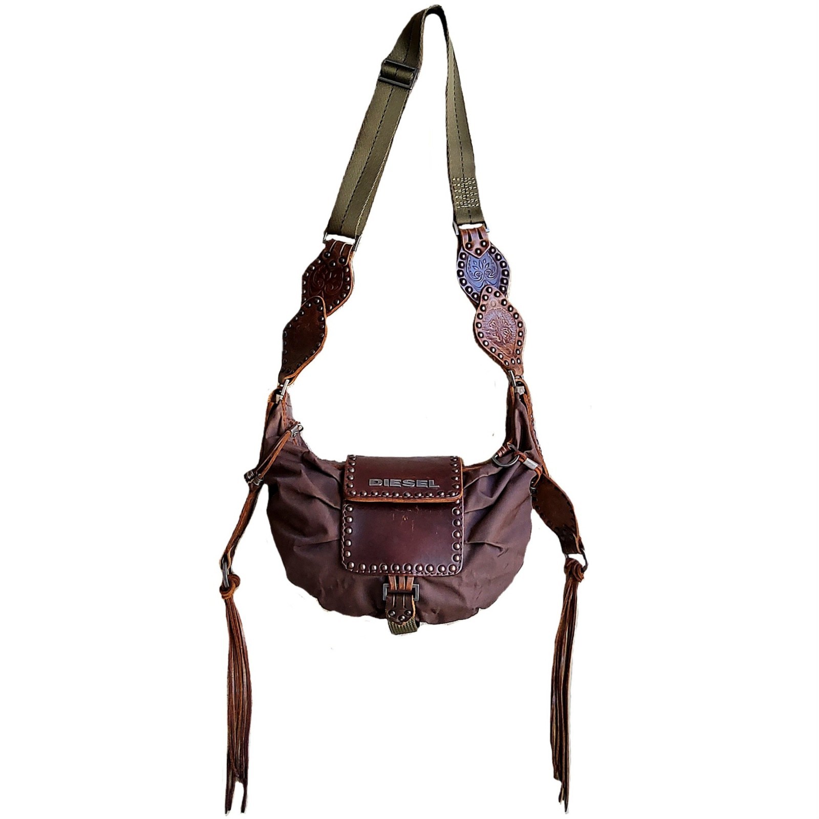 Diesel vintage y2k medieval crossbody shoulder bag