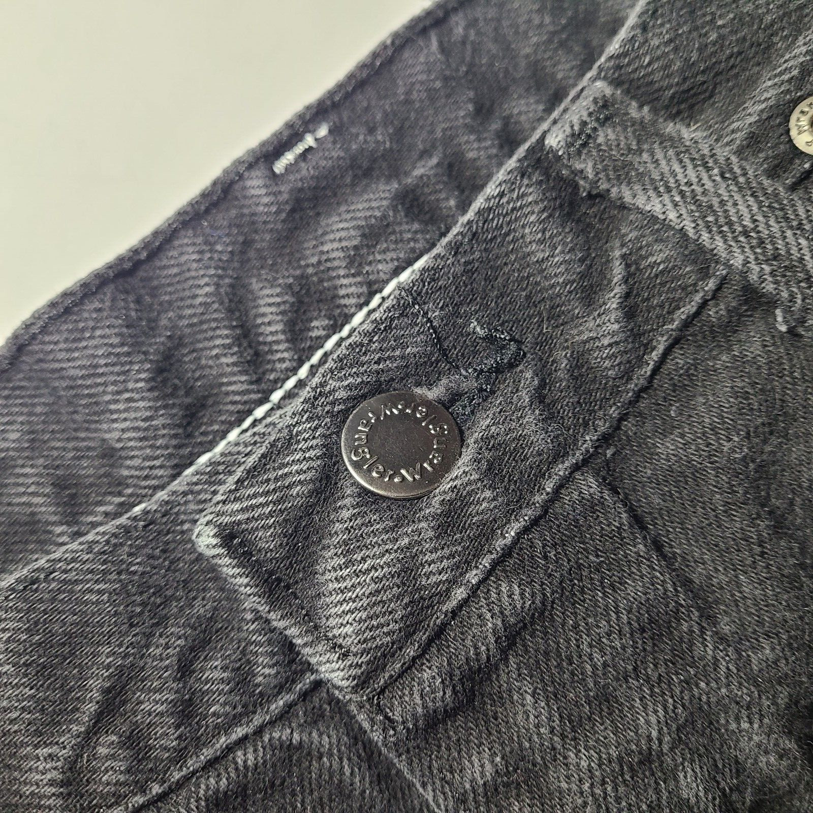 Vintage 80s/90s Wrangler Black Men’s Denim Jeans Size 37 x 28.5 Made In USA