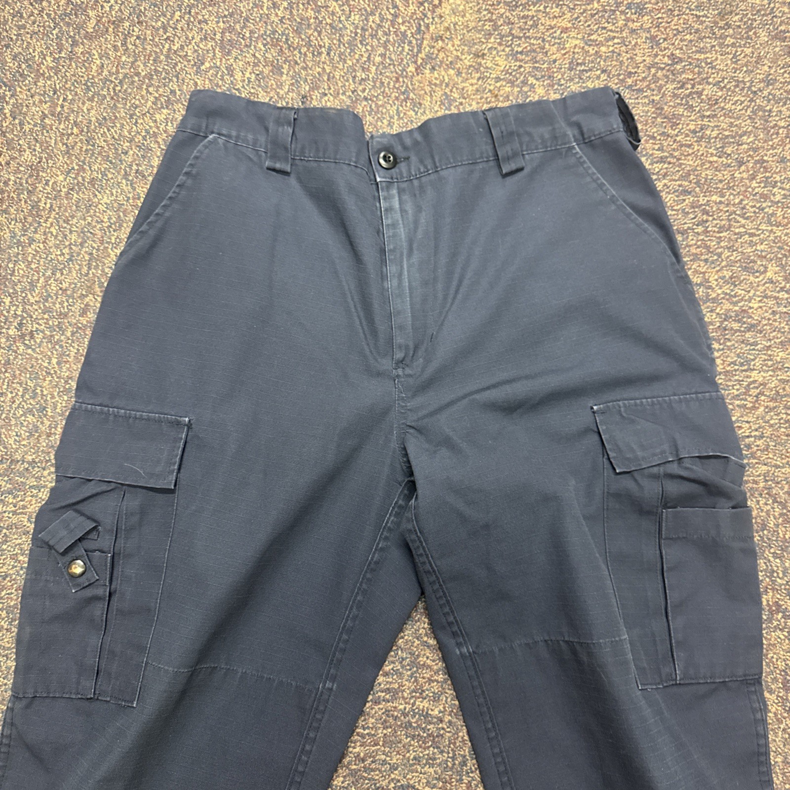 Tru-Spec Tactical Cargo Pants Mens 36×30 Navy Blue Utility Outdoor Workwear