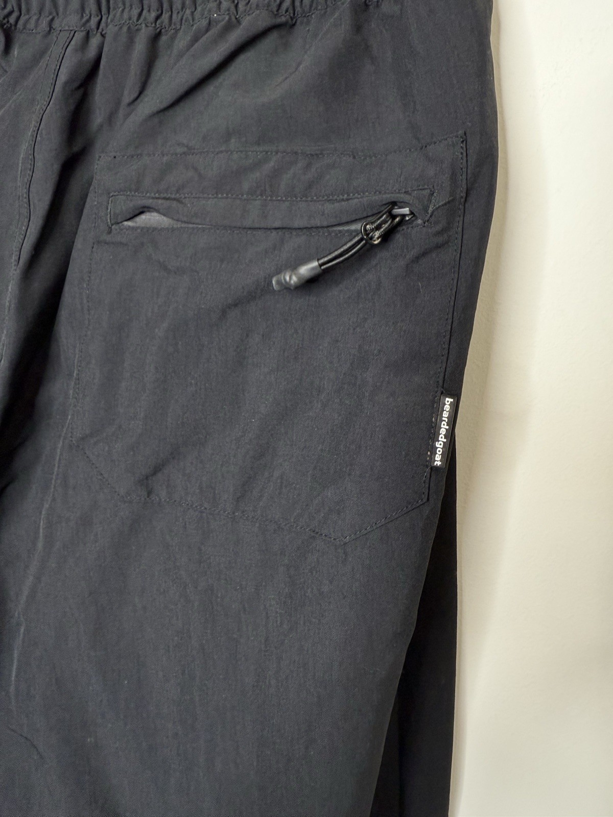 Bearded Goat Joggers Men’s Small Rover Nylon Drawstring Pants Water Resistant S