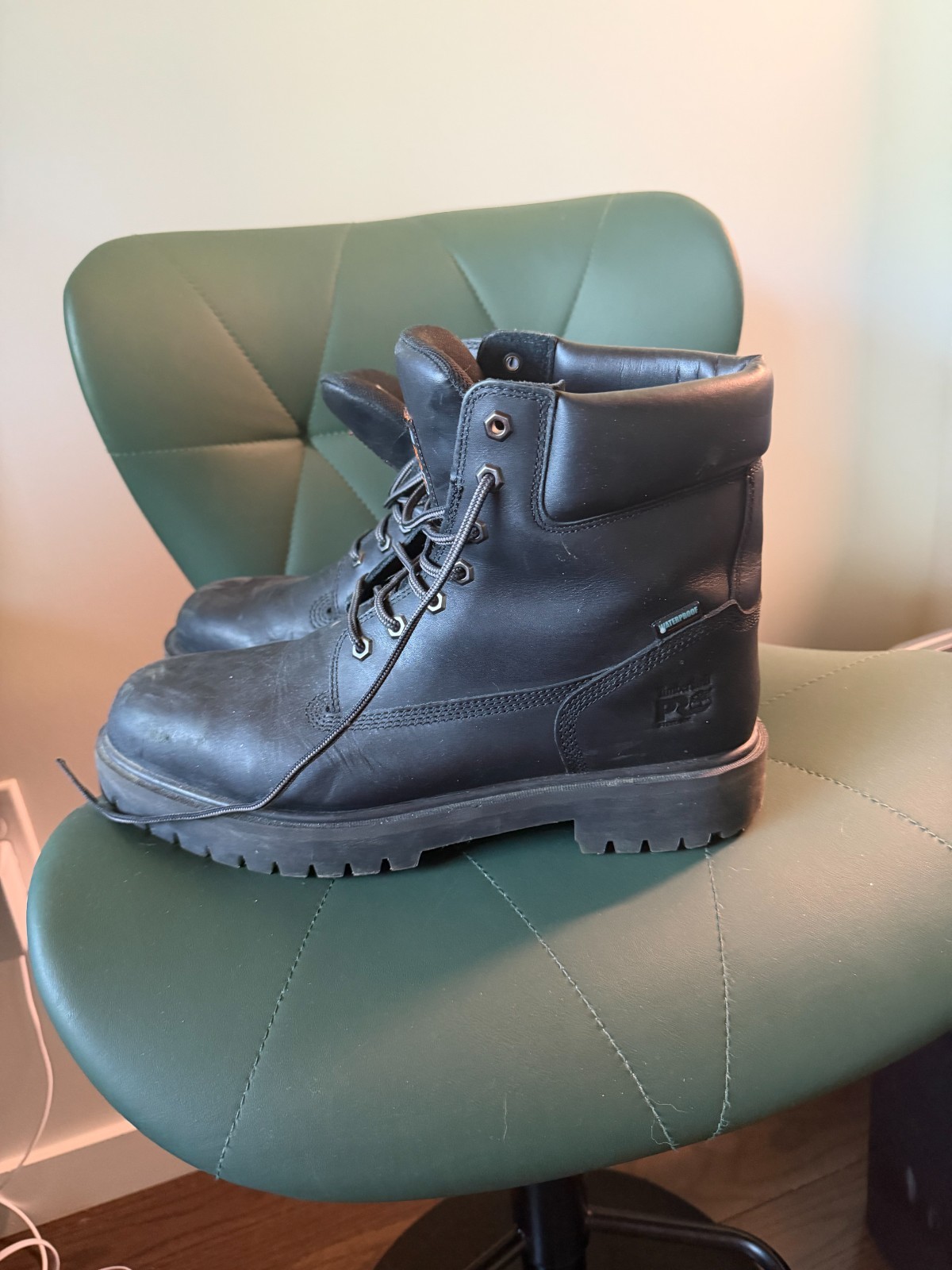 Timberland PRO Men’s 6 Direct Attach MaxTRAX Steel Toe Waterproof Insulated Boot