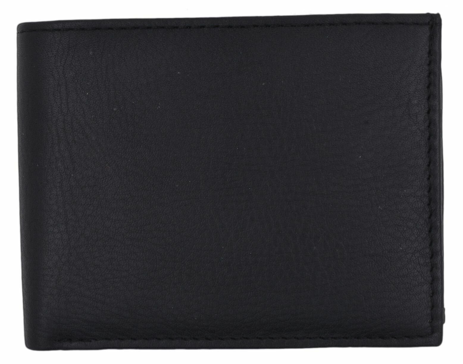 Bifold Mens Genuine Leather Multi-Card ID Holder Wallet by Cavelio