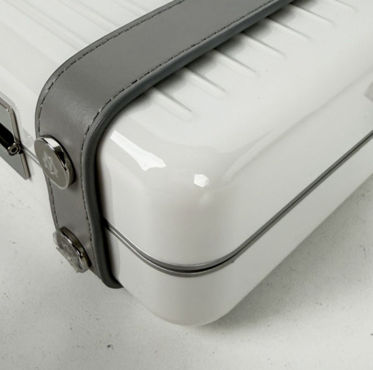 Rimowa Personal Polycarbonate Cross-Body Mini Bag in White S-08