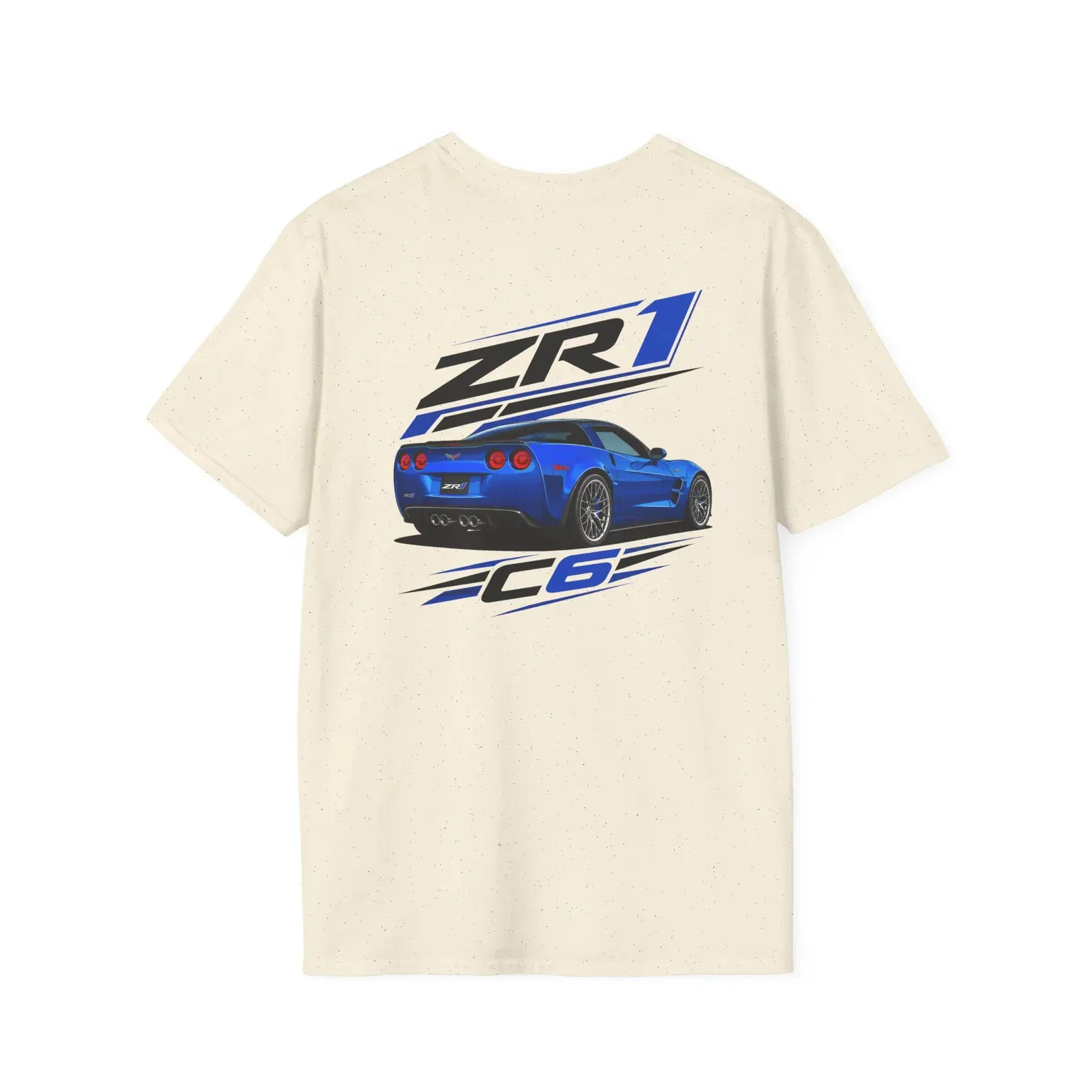 C6 ZR1 Corvette Classic Stanced Out Muscle Car Graphic Unisex T-Shirt