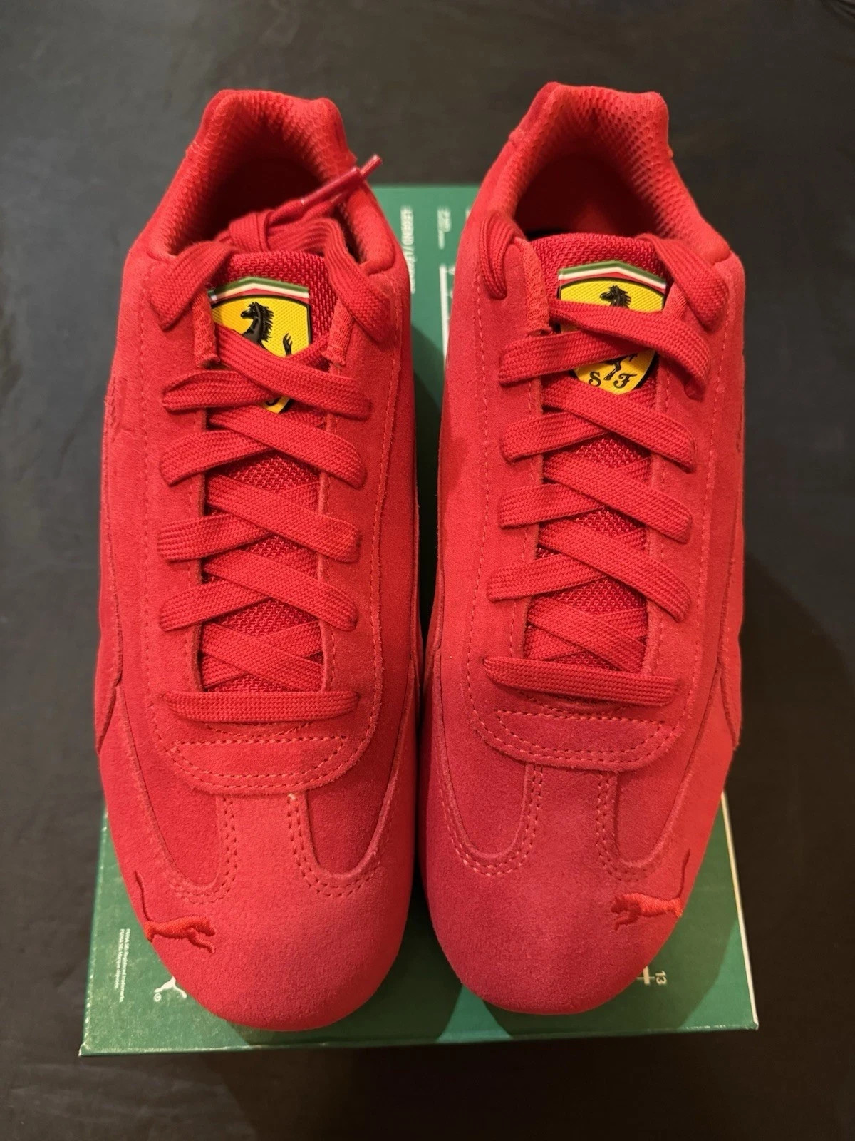 Puma Scuderia Ferrari x Speedcat Rosso Corsa Mens Shoes 307822-02 NEW Sz 11, 12