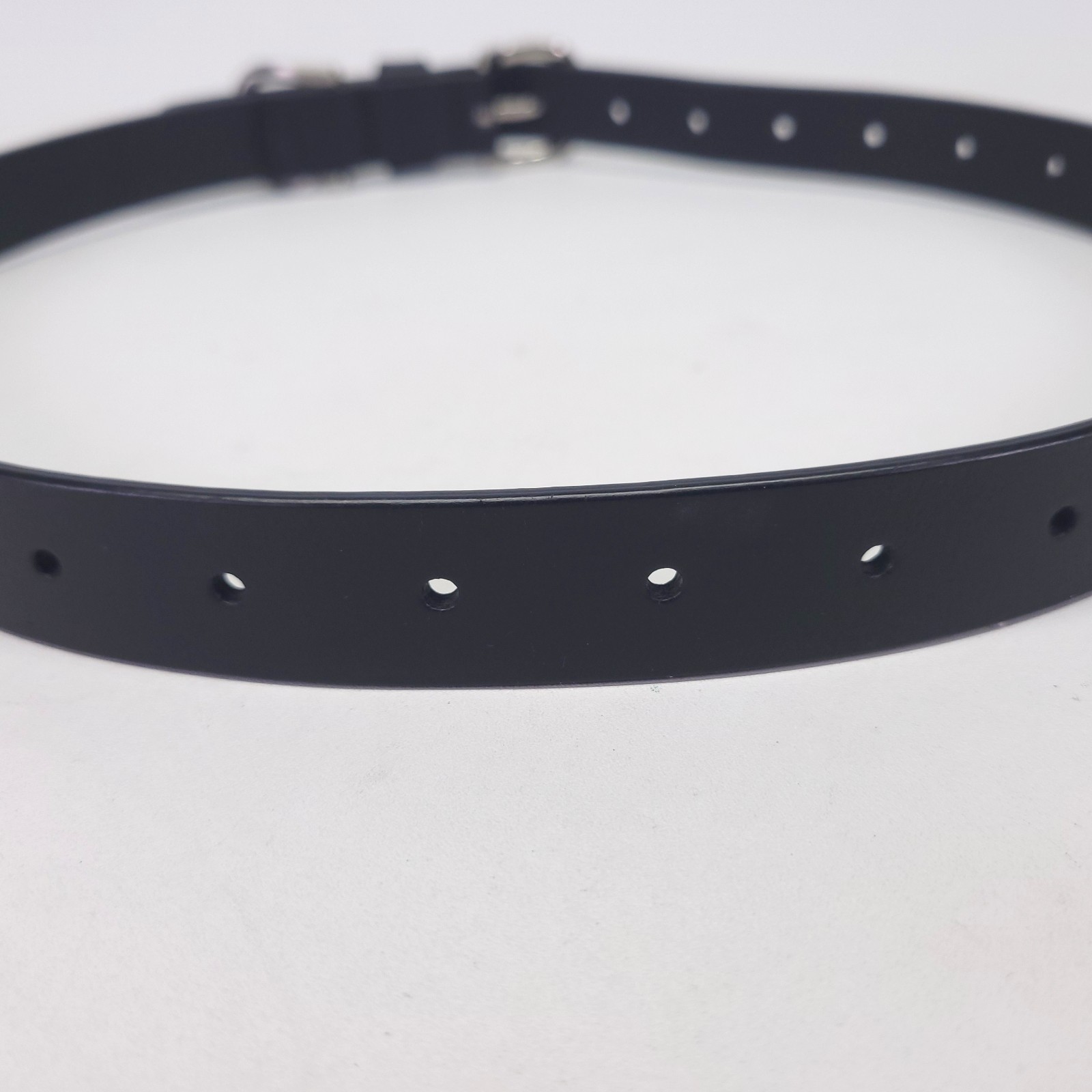 Metal Keeper Leather Belt 30 32 34 Black