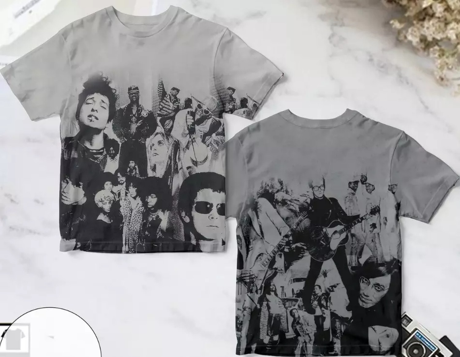 Retro Minimalist Abstract Design Print – 90s Classic Music Fan Apparel