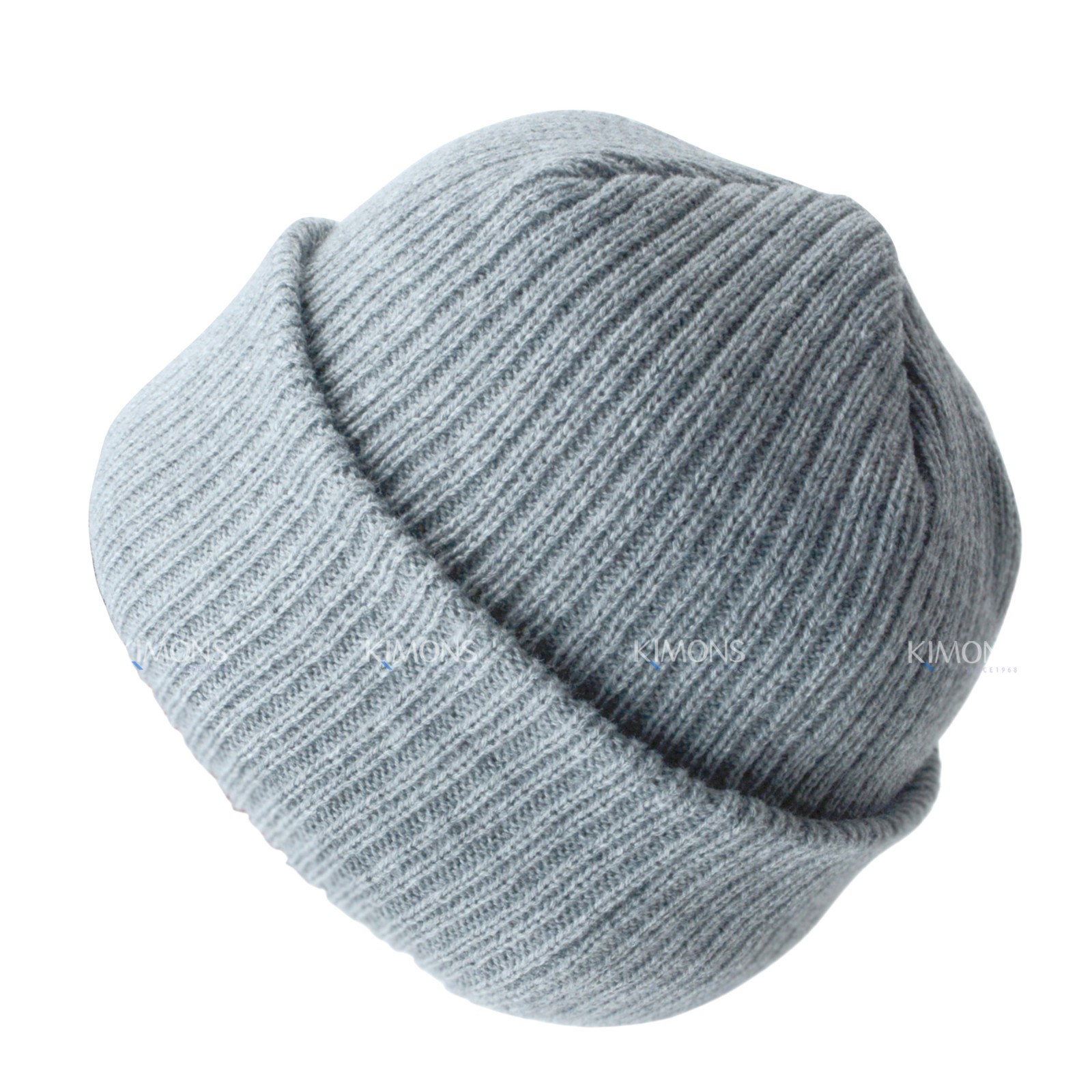 Ribbed Thick Beanie Plain Knit Cuff Ski Cap Skull Hat Warm Solid Color Winter
