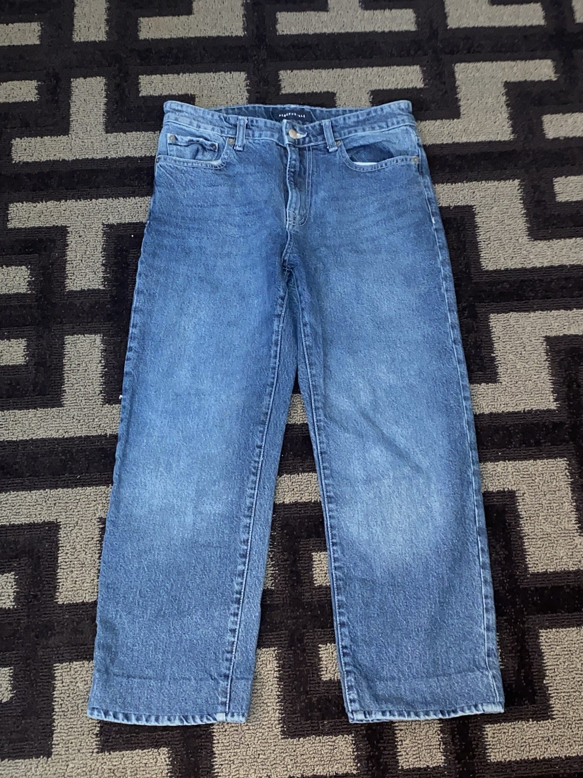 Aeropostale Men’s Jeans 30×32 Blue Denim Straight Leg Stretch Casual Pants