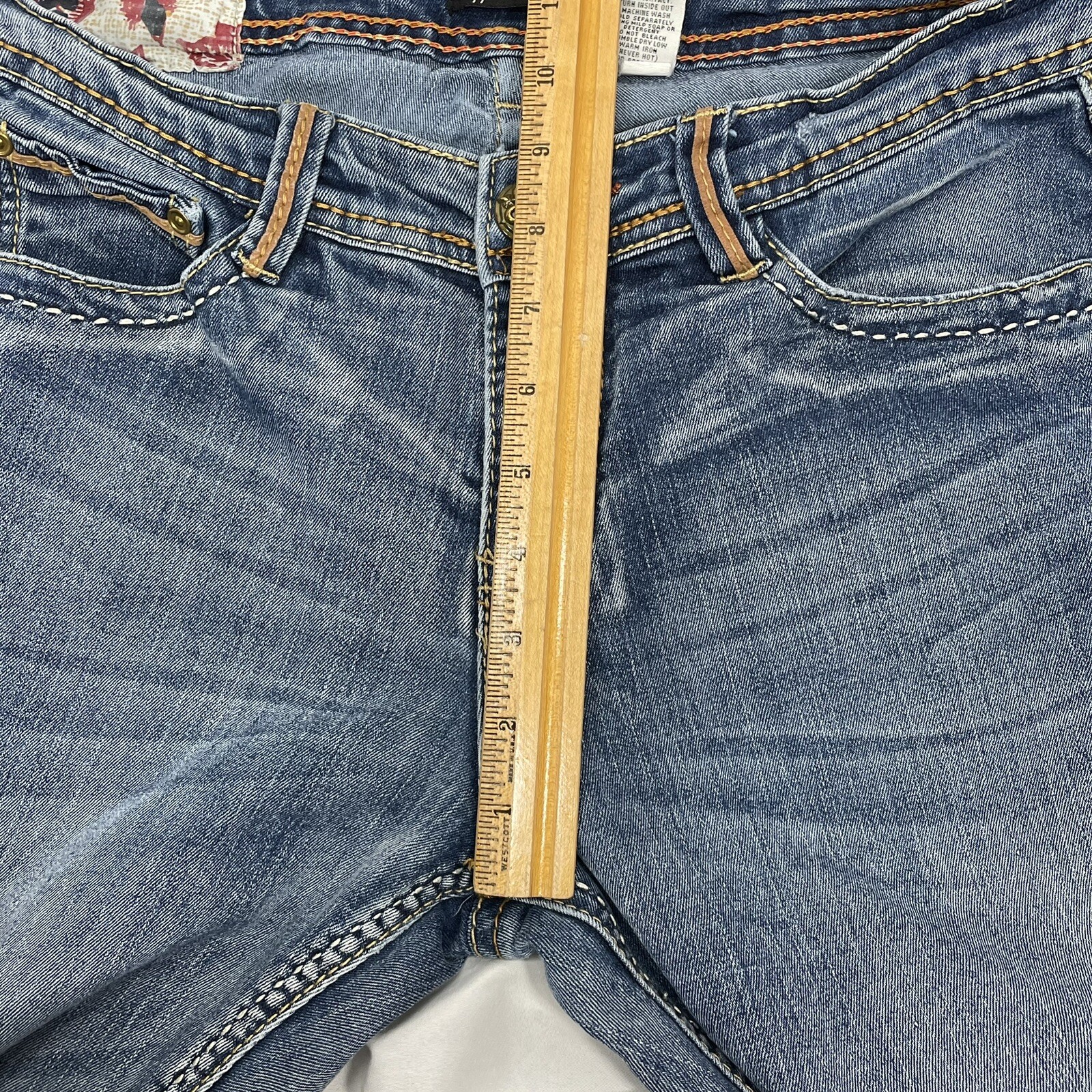 Supplies Jeans Bootcut Ripped Mid Rise Cotton Blend Denim Women’s Sz. 10