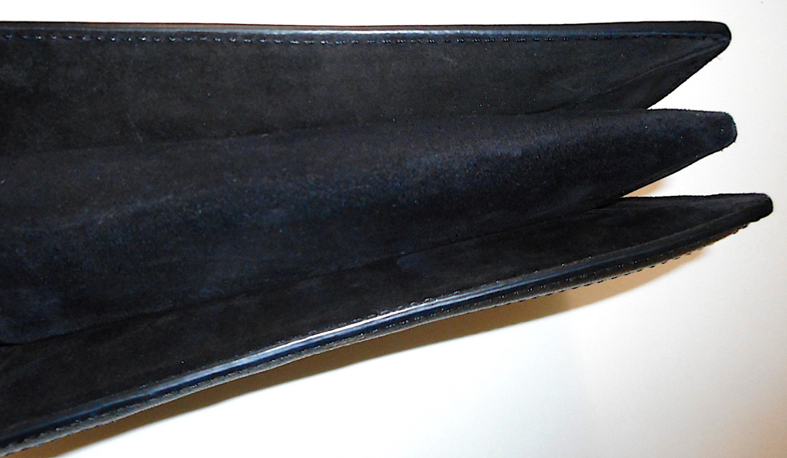 GIVENCHY PARIS Tan & Black Leather Trim Clutch Purse with Gold Tone Chain Handle