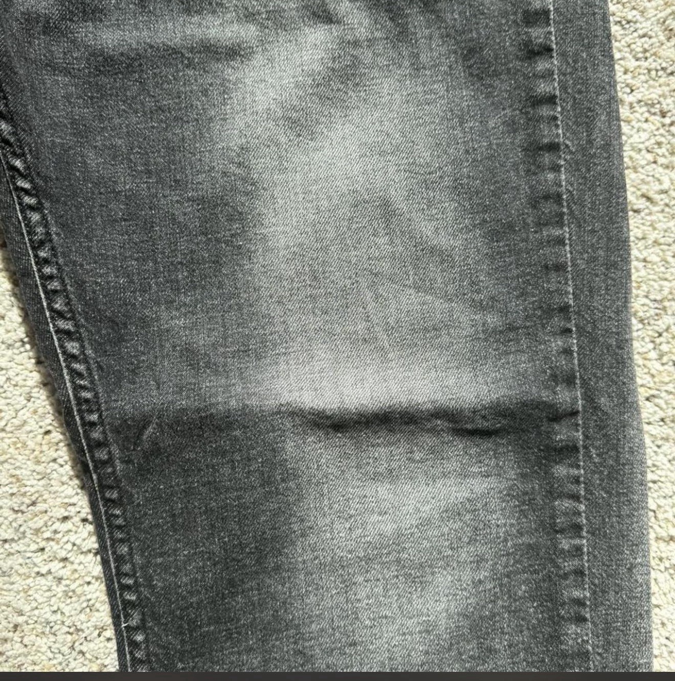 Levi’s 559 Relaxed Straight Jeans 33×30 Washed Grey Charcoal Denim