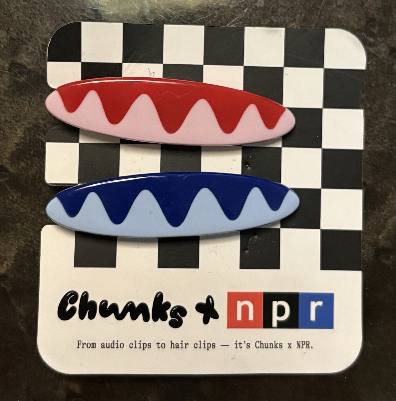 *NEW* Chunks X NPR Hair Clips – 1 Pack 2 Clips