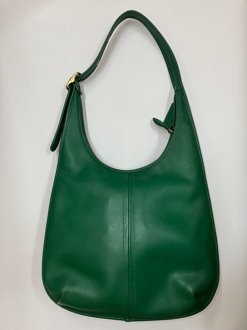 [Excellent Condition] COACH Ergo Shoulder Bag, Green, Ergo33