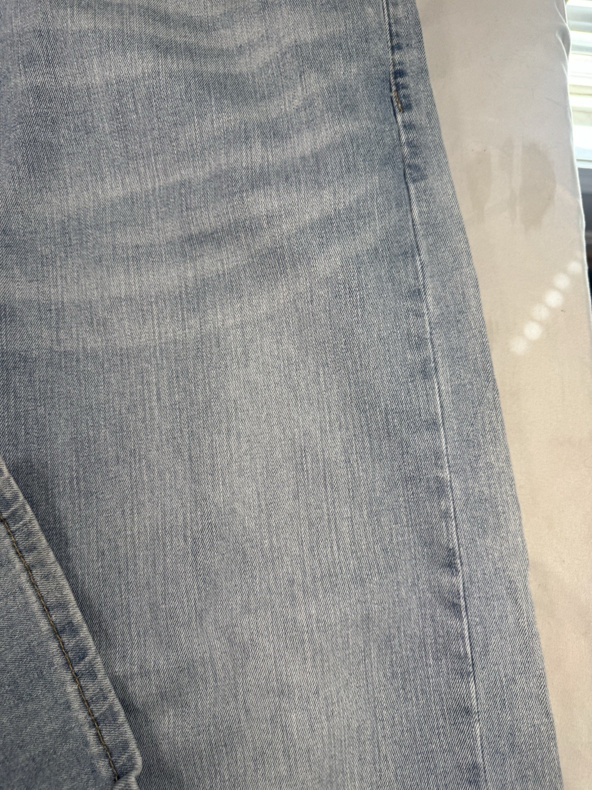 Levi’s 505 Regular Fit Jeans Men’s 40×30 Light Wash Straight Leg Denim