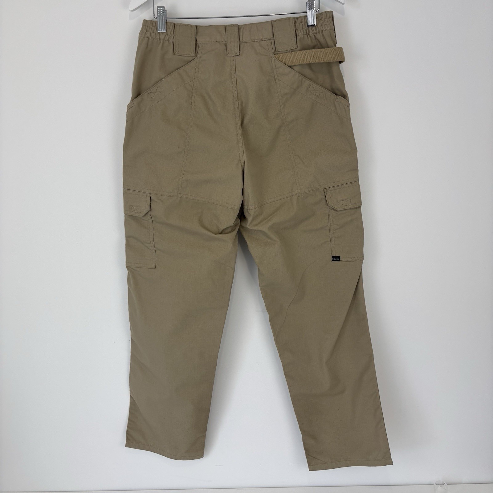 5.11 Tactical Cargo Trousers Utility Pants Beige Size 32 X 32 Mens