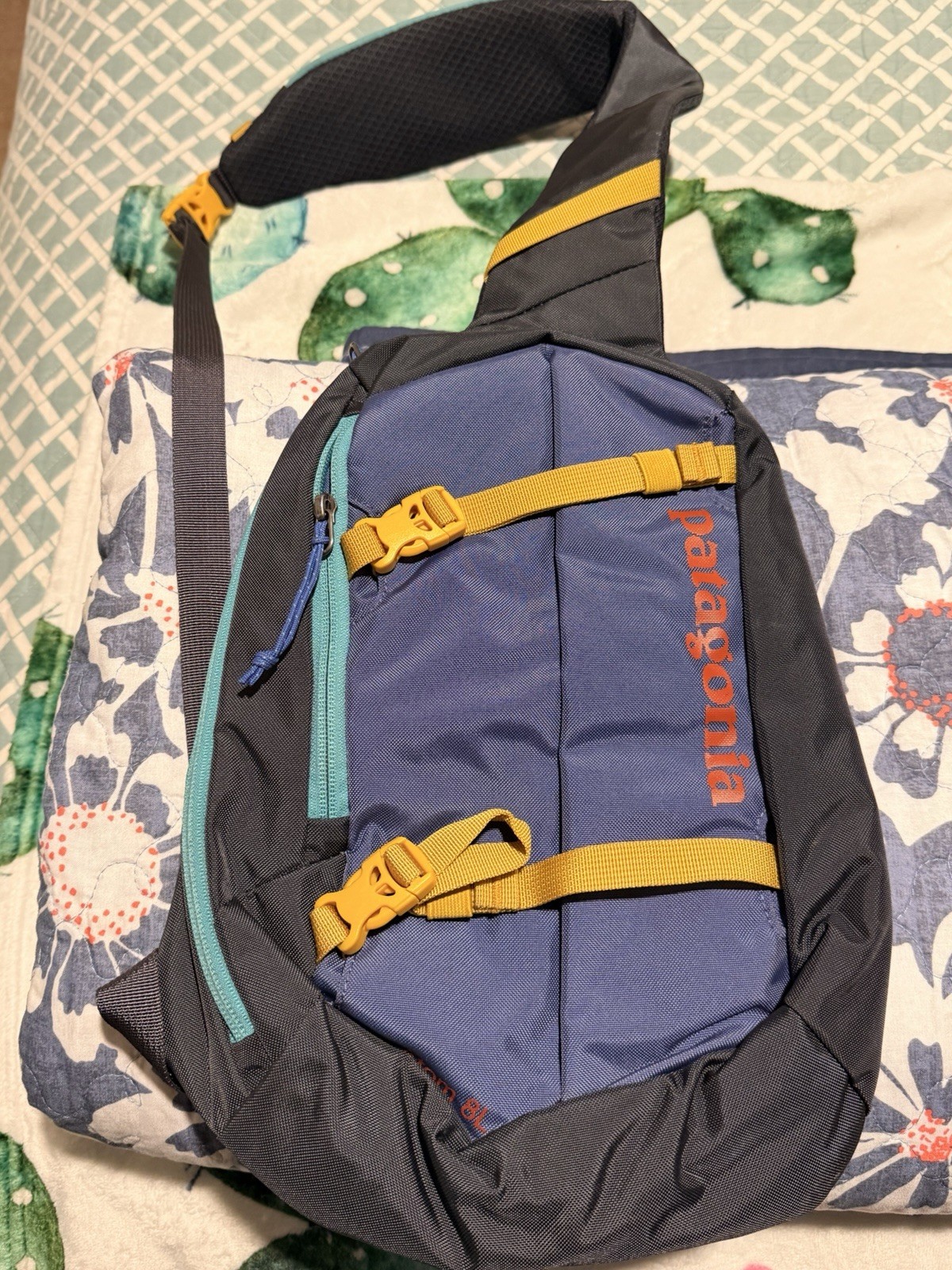 Patagonia Atom Black Sling Bag 8L Travel-Friendly Multi-Pocket Style #48261