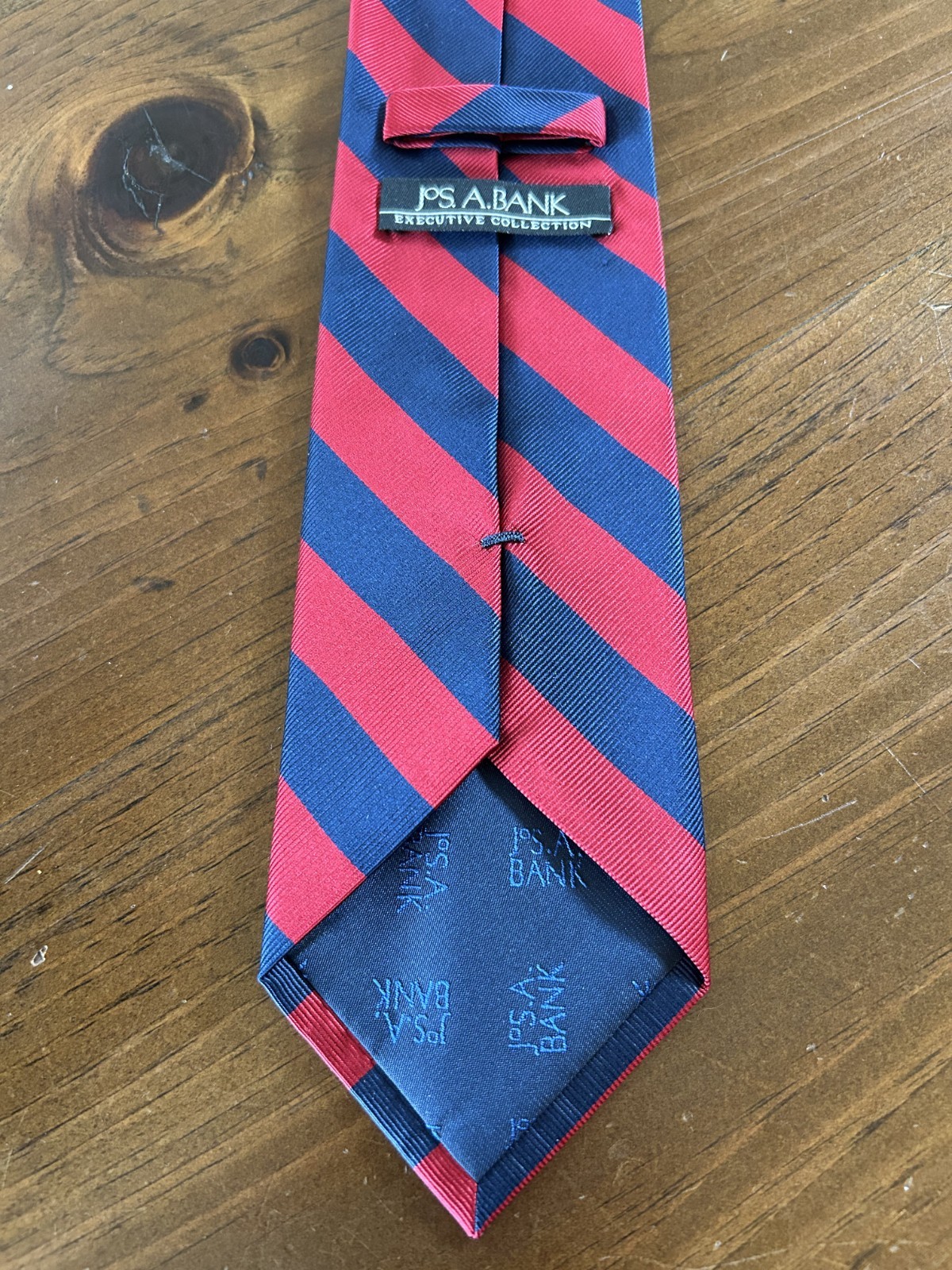 Jos A Bank Executive Collection Stripe Tie Long 3.5 inches by 60.5 inches