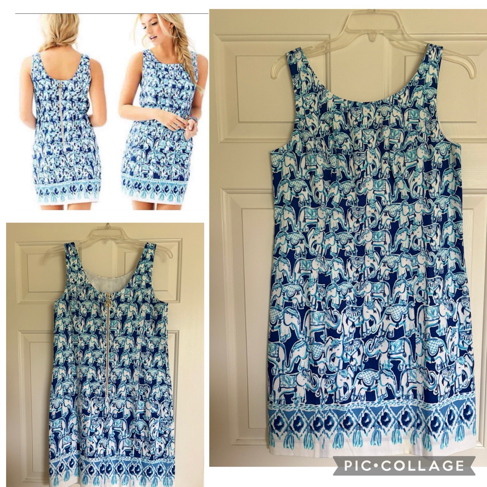 Lilly Pulitzer Cathy Shift Dress in “Get Trunky” Size 2