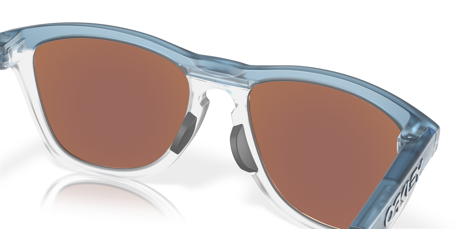 Oakley Frogskins Range Trans Stonewash/Prizm Deep Water Polar 55 mm Sunglasses