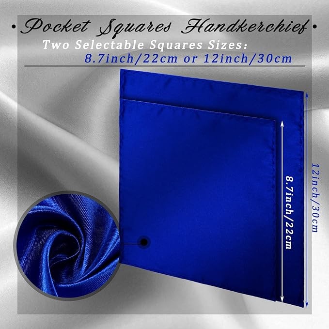 Wedding Set Mens Handkerchief Lot 40-Pcs Assorted Silk Pocket Square Party NEW