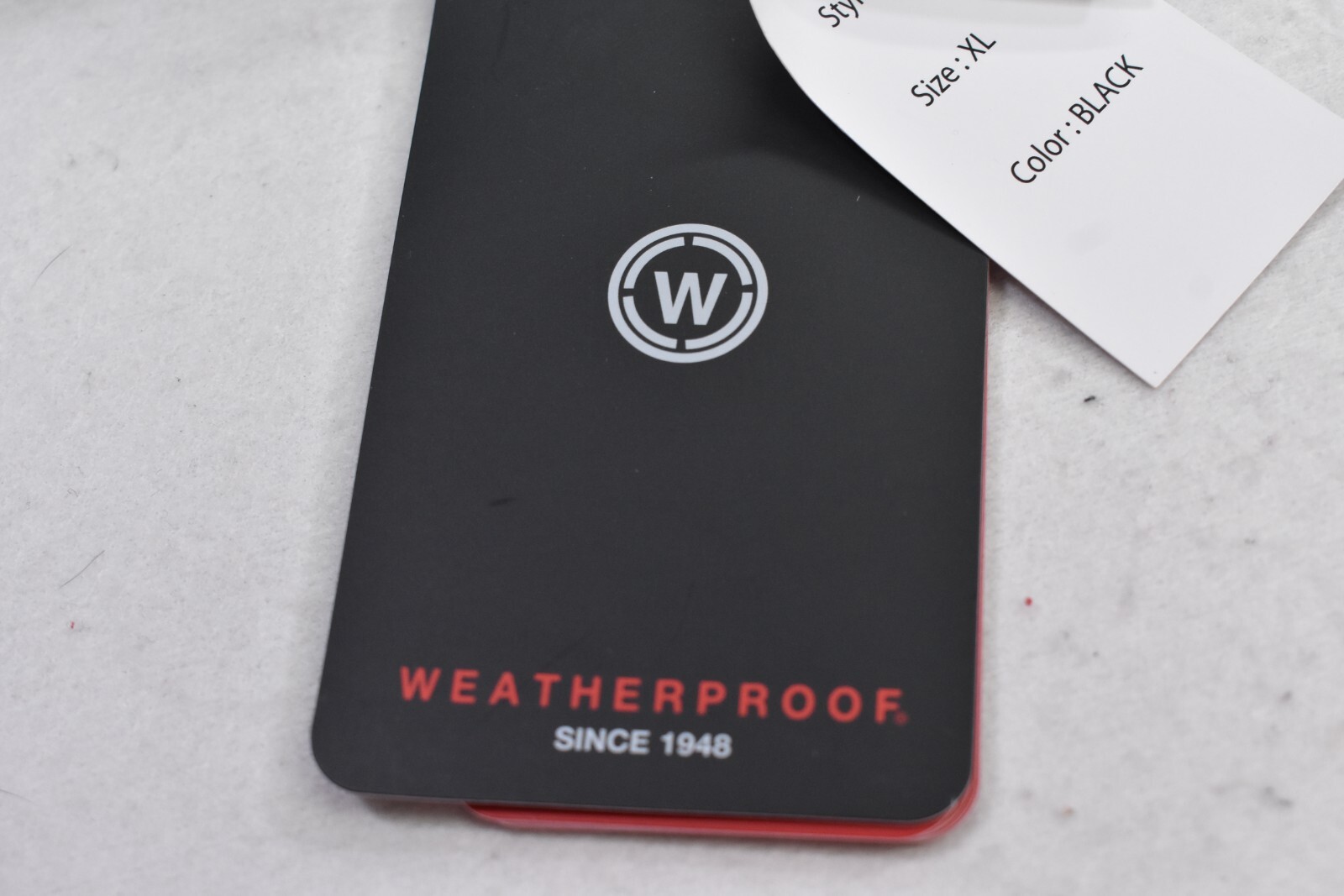 Weatherproof 3 in 1 Systems Hood Jacket LAHC Embroider Graphic Logo Black Men XL