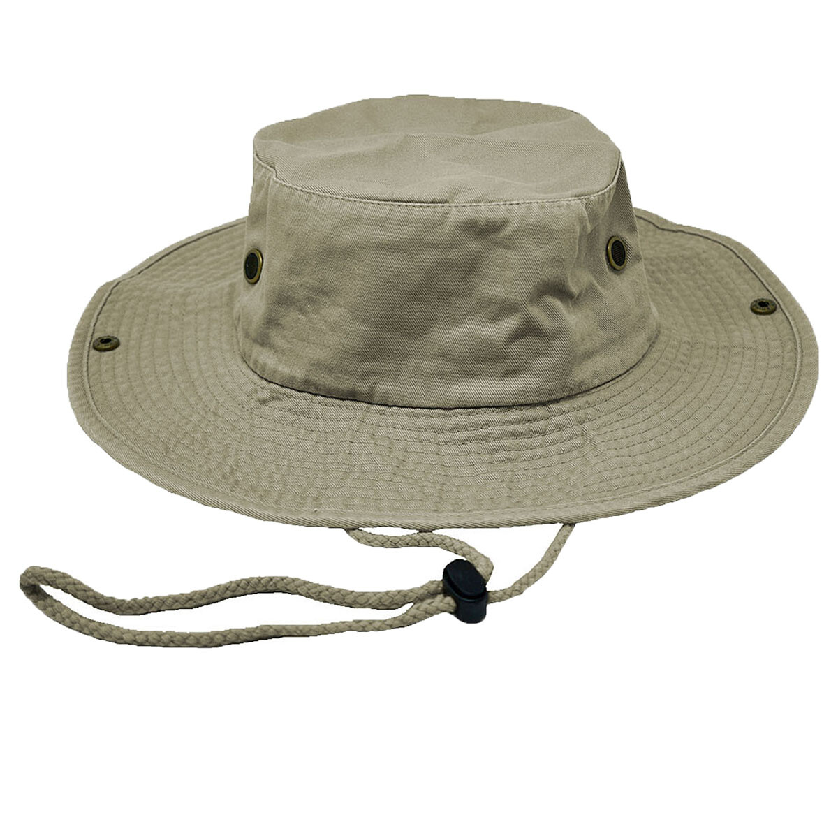 Unisex Summer Boonie Bucket Hat Cap 100% Cotton Sun Hunting Fish Safari Military