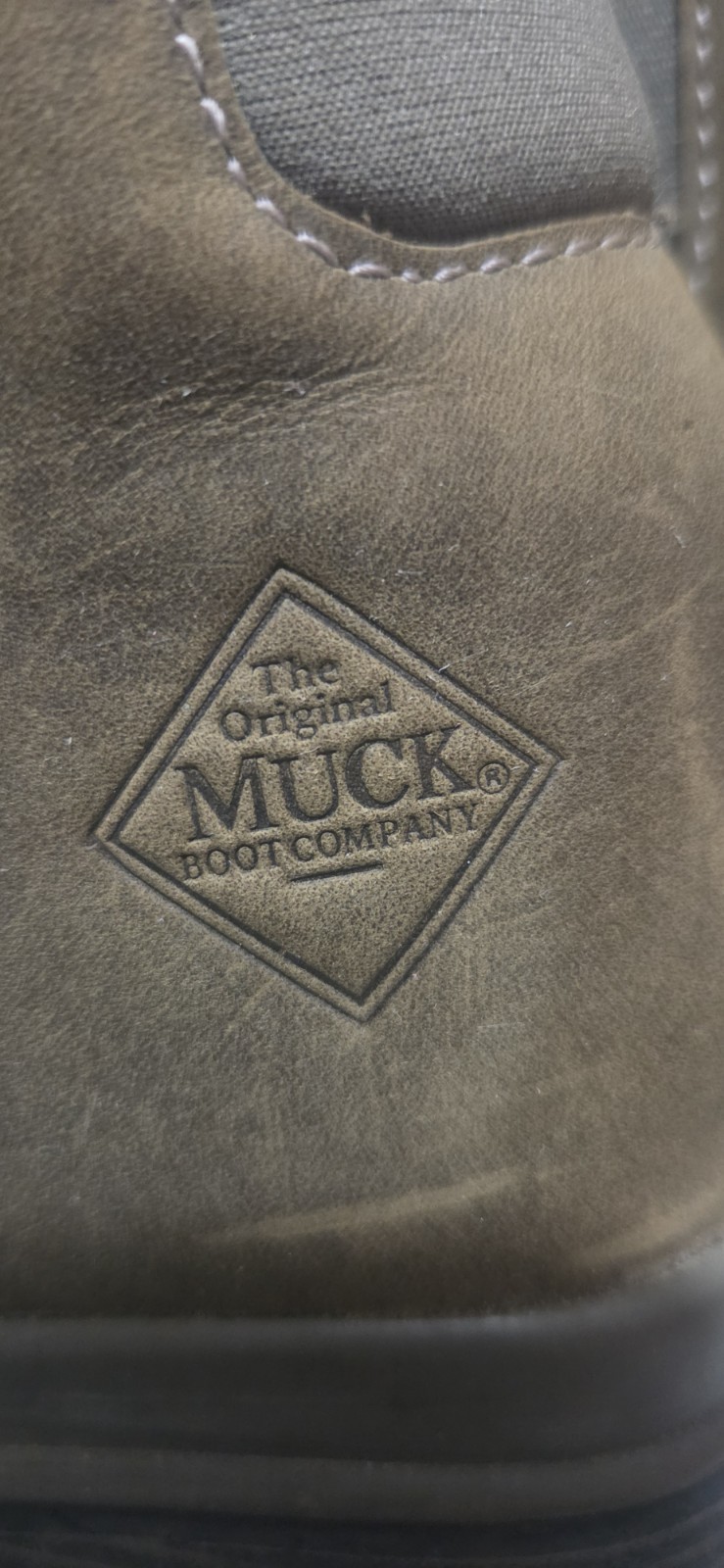 Pull On Muck Boots Size 9 Leather