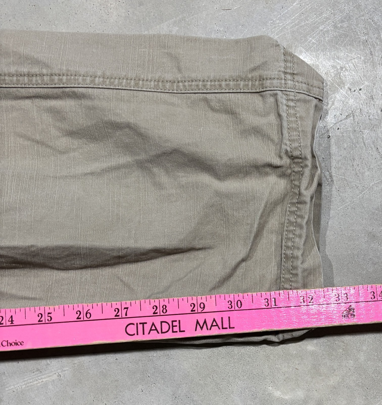 Marmot Straight Leg Reinforced Knee Reguar Fit Jeans Hiking Mens 32×32 1/2 Beige