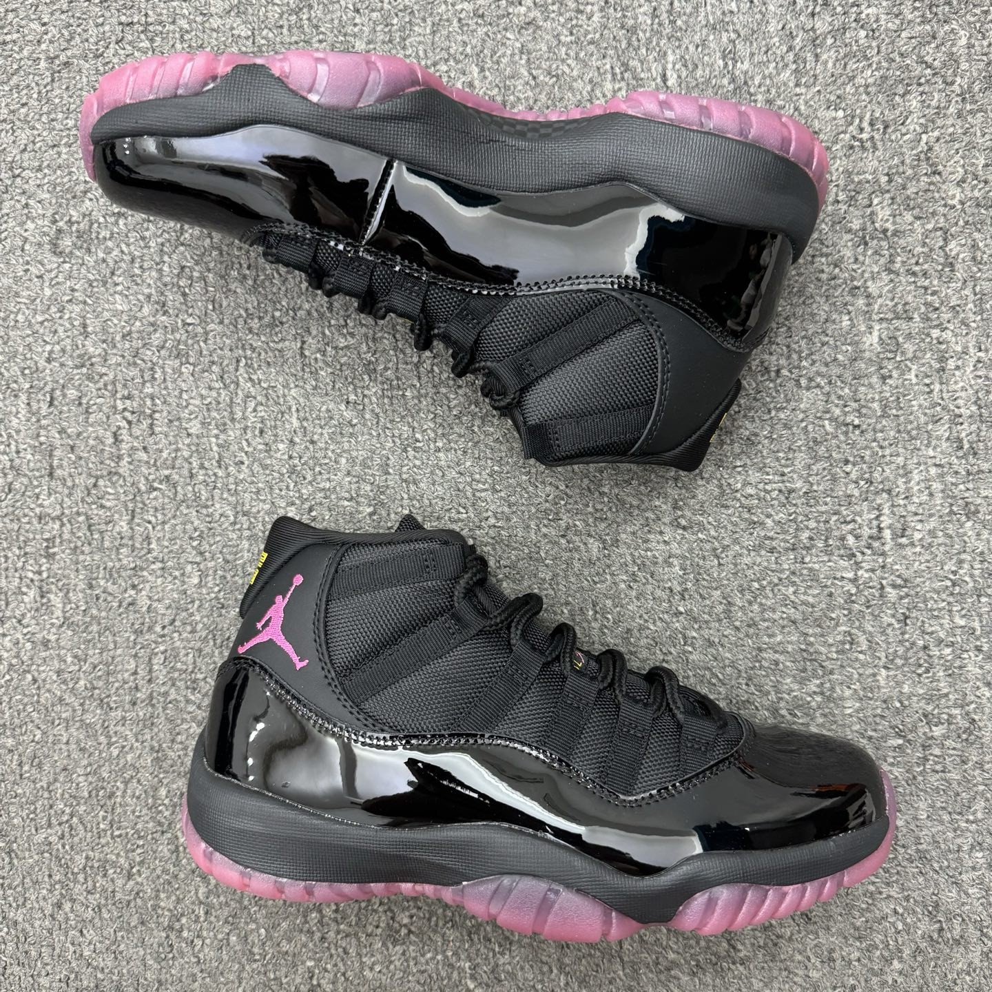 With Box New AJ 11 Retro Pink Black Men’s Shoes Size US 4-13 CT8012-500