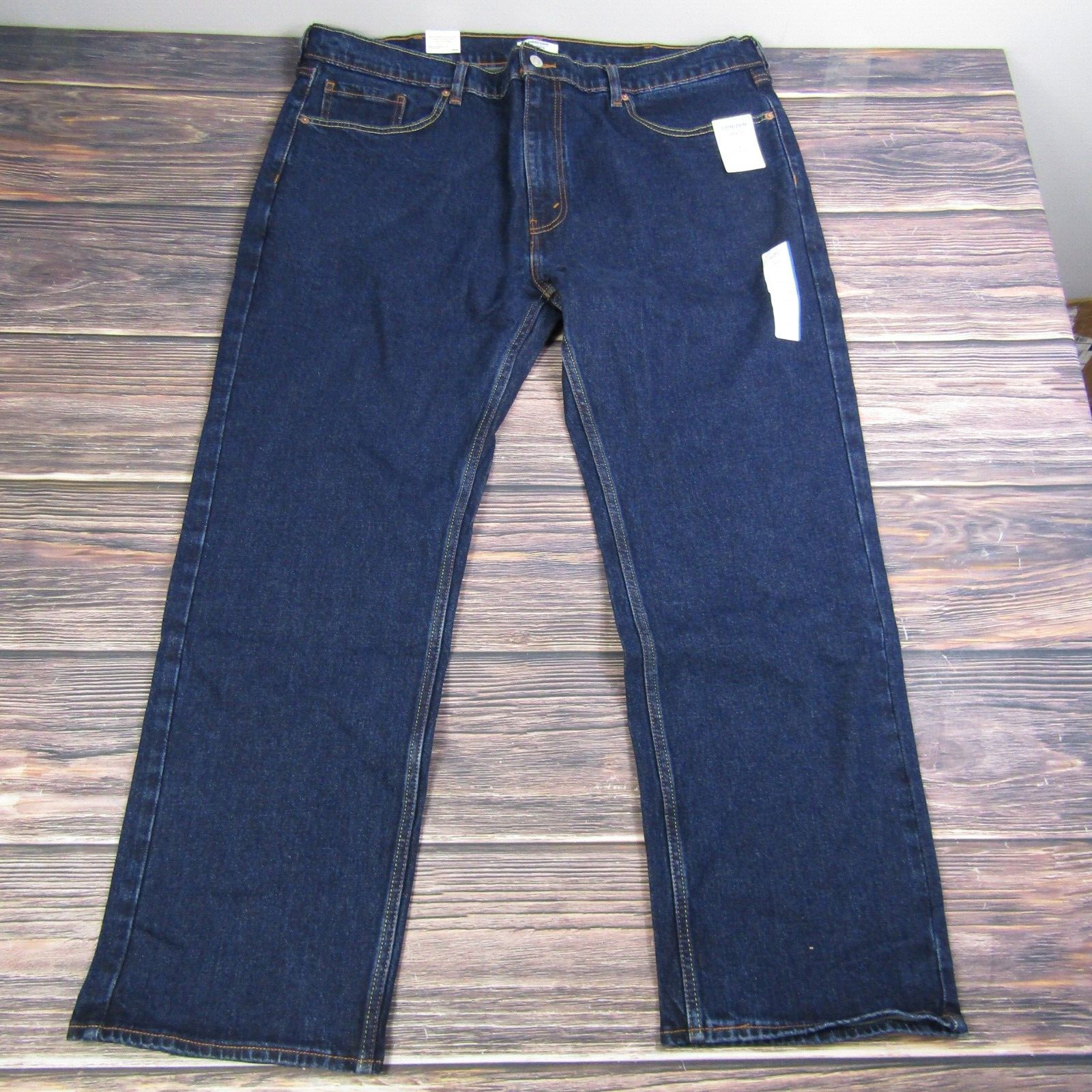 Denizen Levi’s NEW NWT Mens 42×30 285 Relaxed Denim Jeans Dark Wash Blue