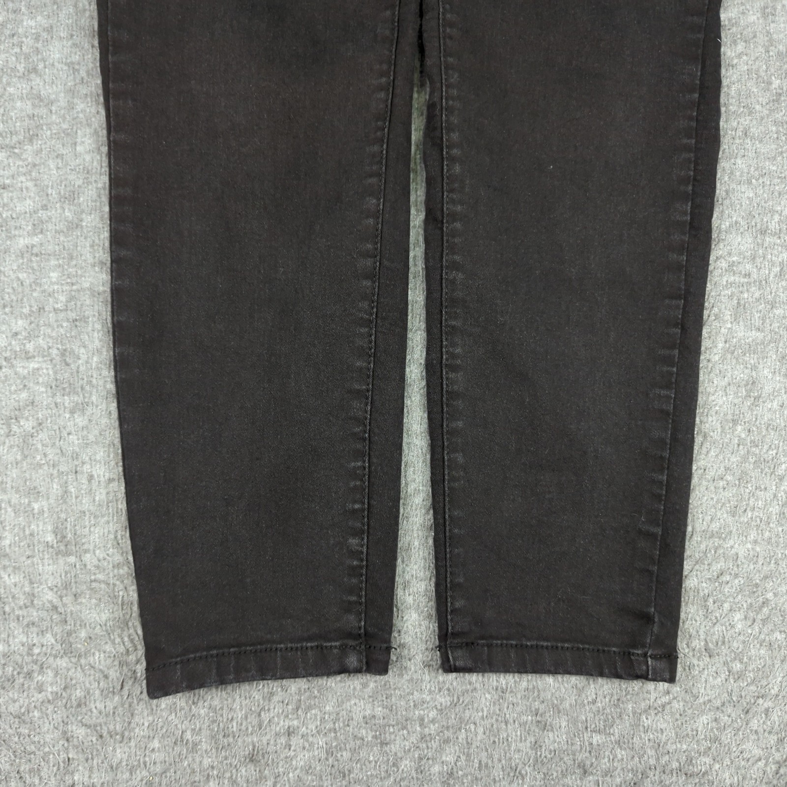 Curve Appeal Jeans Womens 30 Black High Rise Minimalist Jegging Stretch Casual