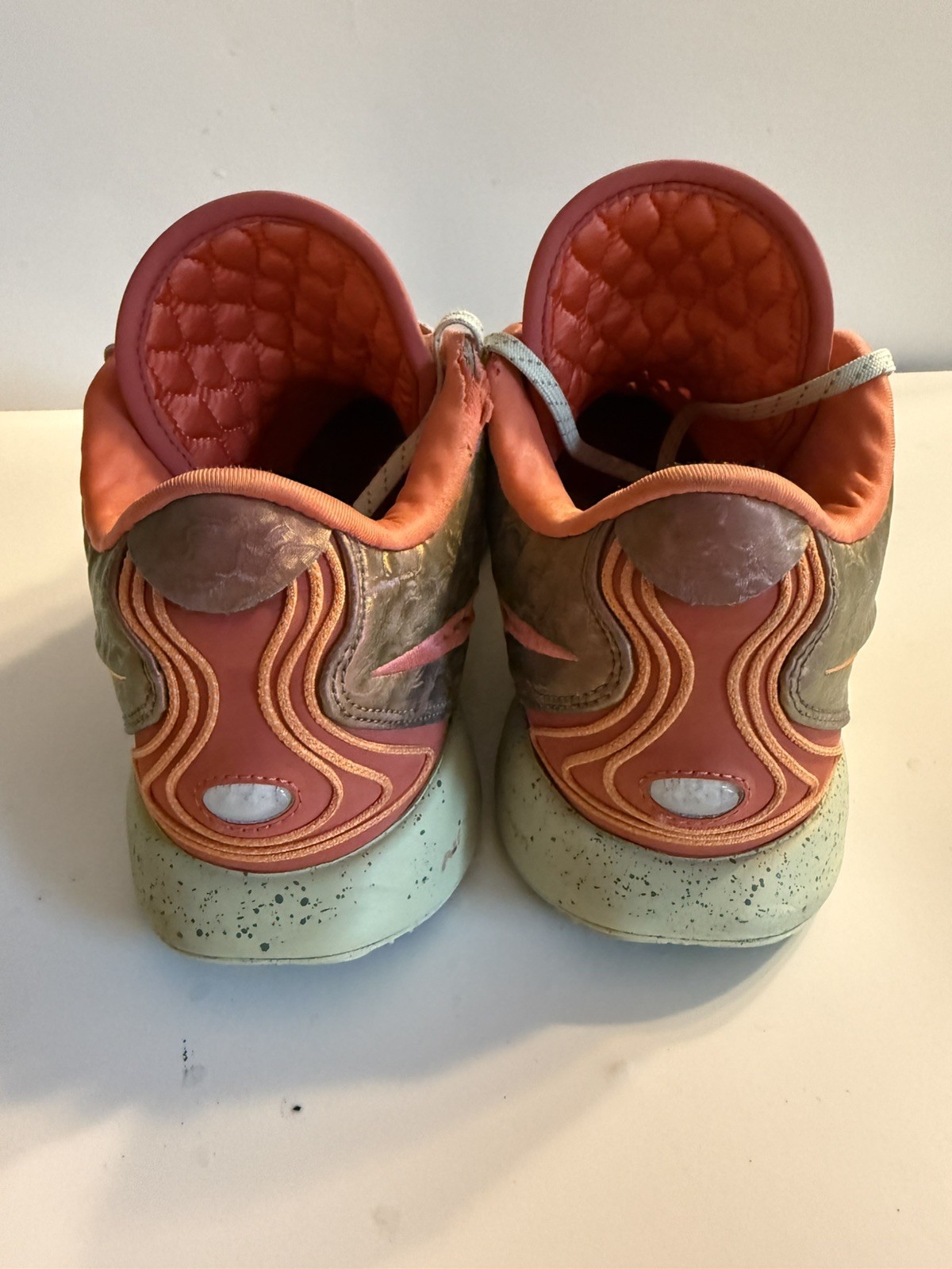 Size 14 Nike Men’s LeBron 21 Queen Conch Ember Glow/Elemental Gold FN0708-800