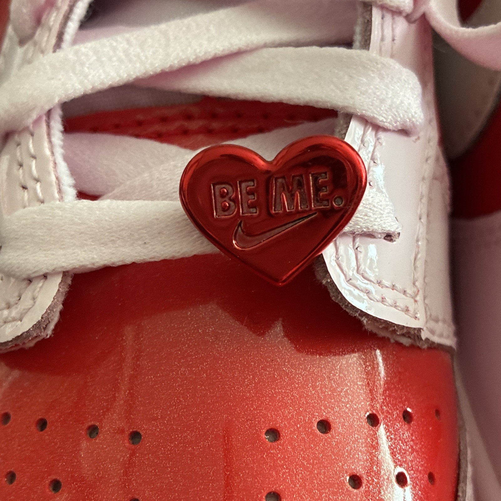 Nike Dunk Low BG Pink Foam/Summit White Leather Kids US 6Y IQ0218-663