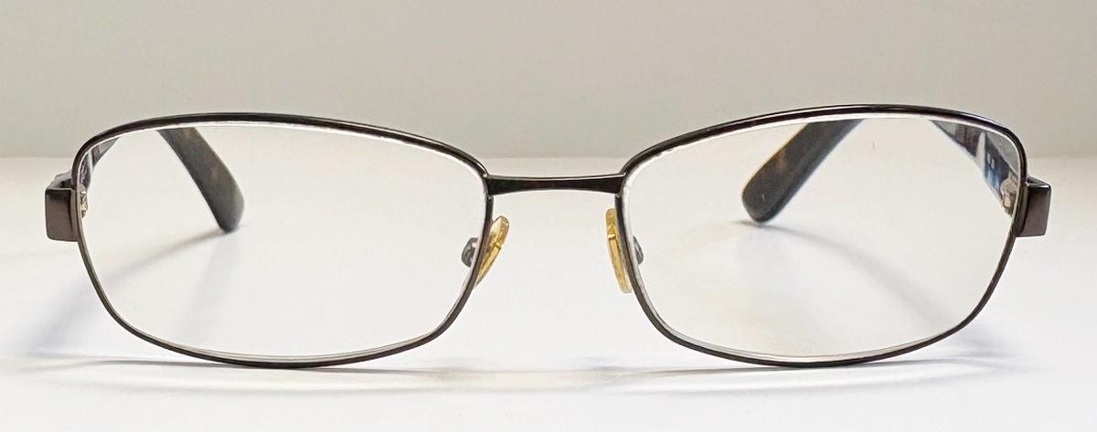 Gucci GG2893 X6D Brown Havana Metal Tortoise Eyeglass Frames Italy 50-15-135