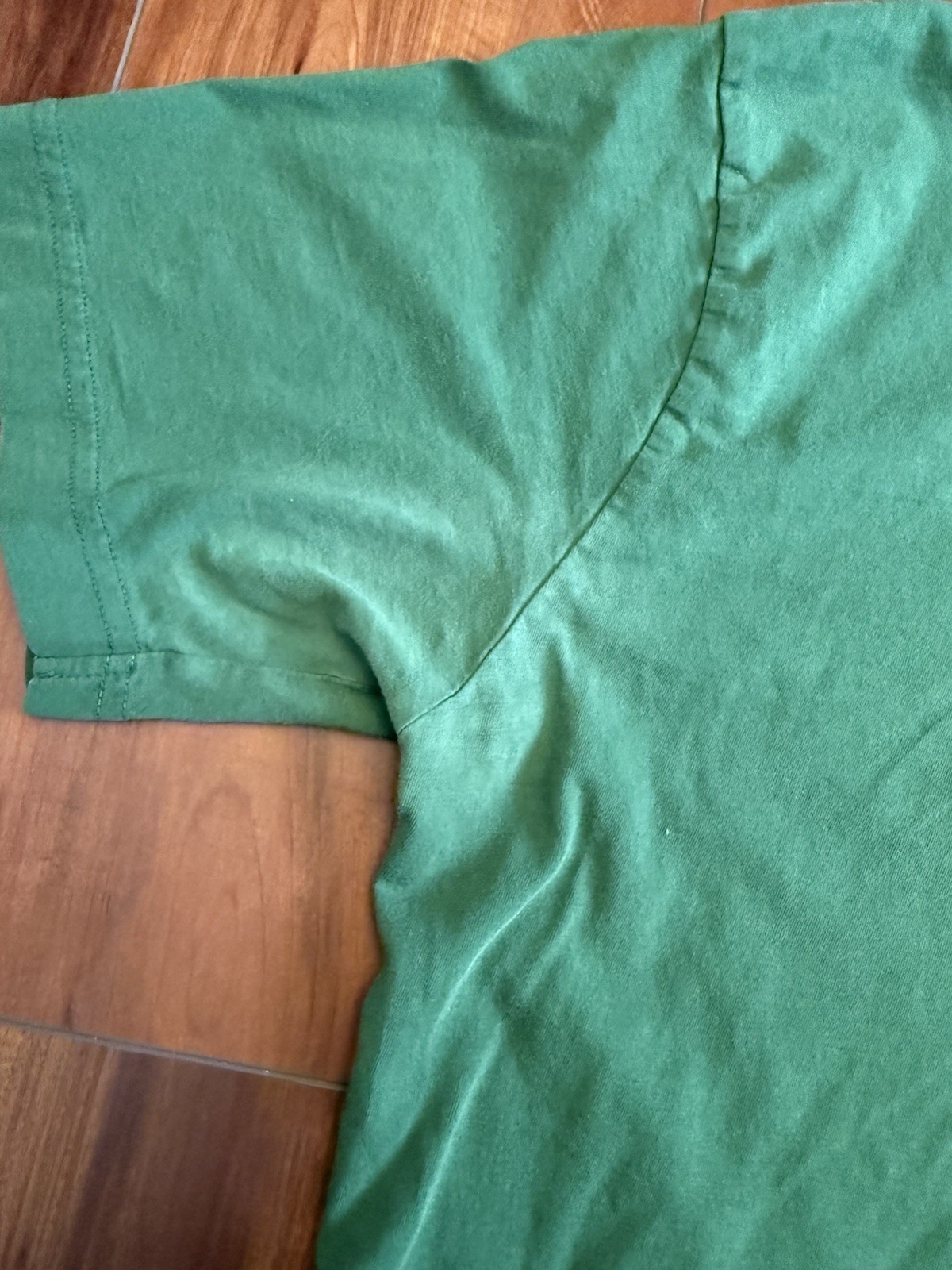 Northface Denali Mens T shirt Size M Green Rare Vintage