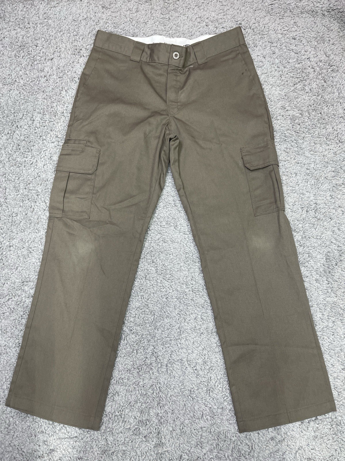 Dickies Flex Cargo Work Pants Men’s 34×30 Brown Regular Straight Utility