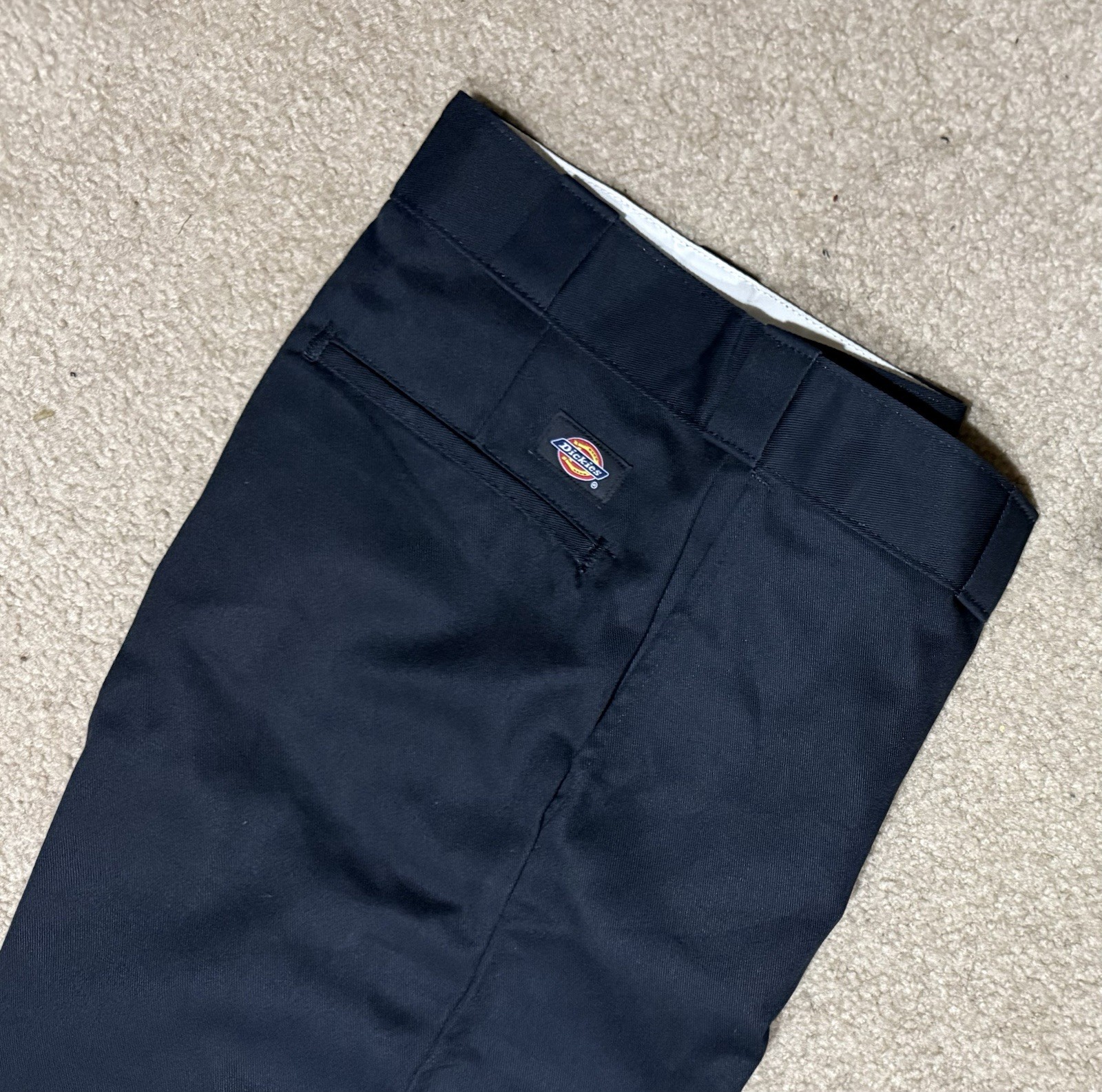 Dickies 874 Original Fit Pants Mens 32×32 Black Workwear Chino Straight Leg