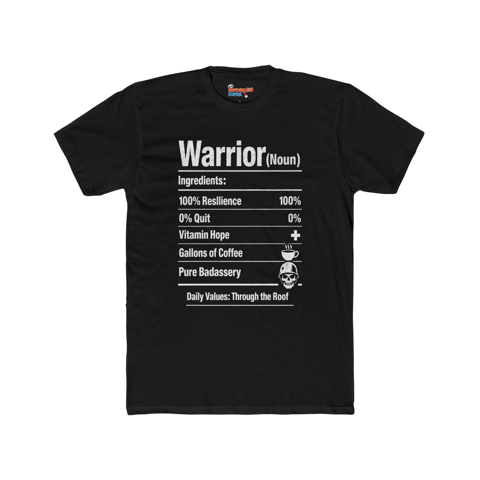 Warrior T-Shirt Premium Tactical Resilience Gym Motivation Veteran FREE SHIPPING