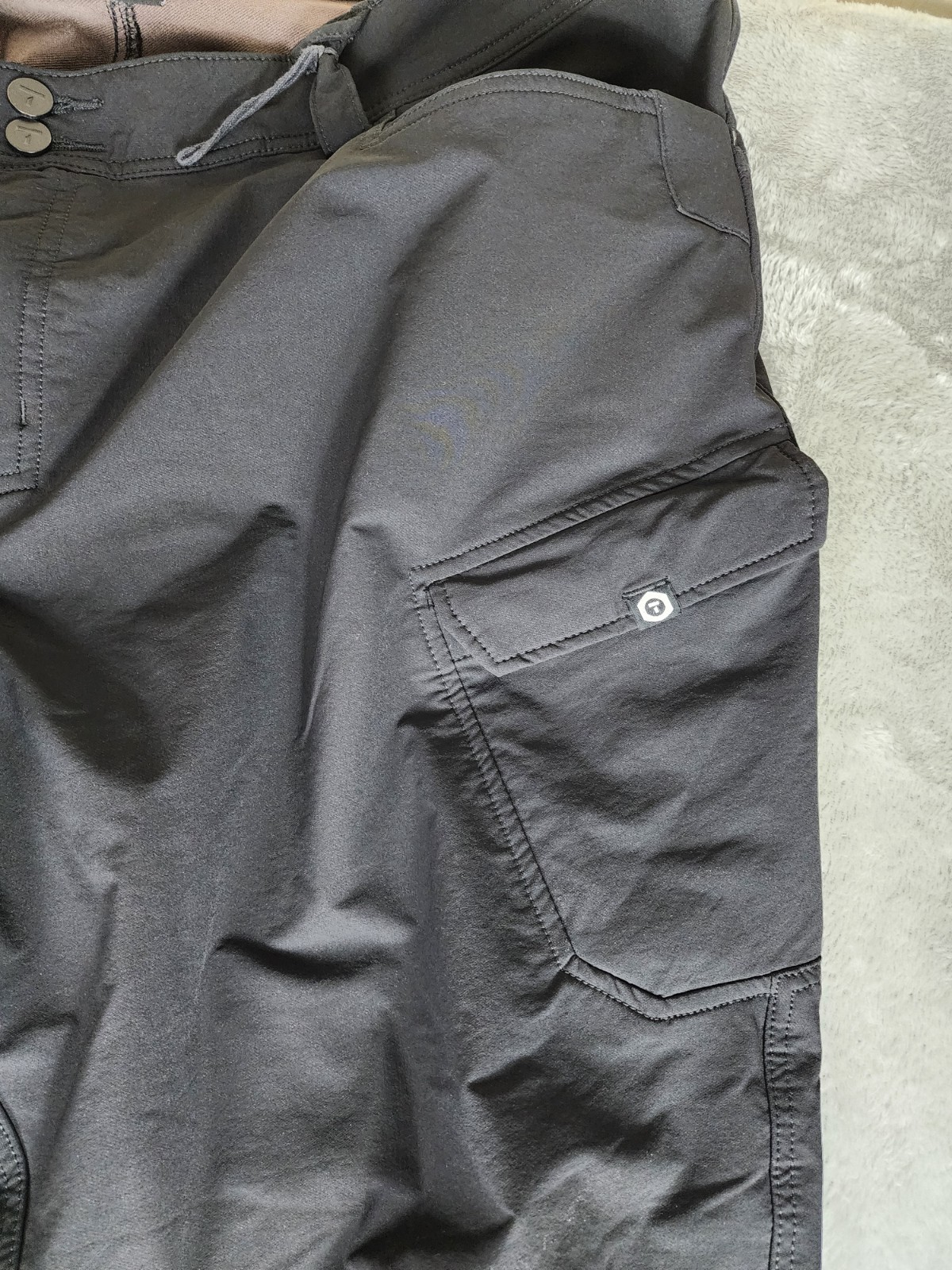 TRUEWERK T2 WerkPant Men’s Black Canvas Workwear Pants Regular Fit 44W