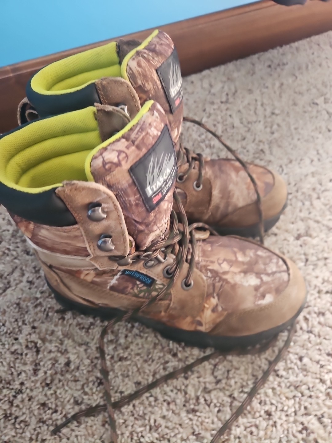 Itasca Youth Big Buck 800 Size 4 Hunting Boots