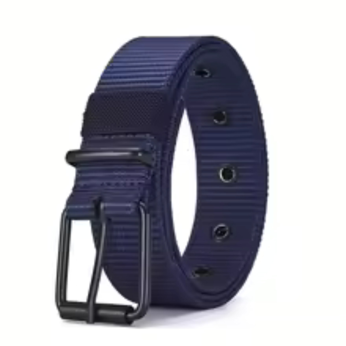 Men Nylon Canvas Tactical Belt Heavy Duty Quick Release Buckle Work Belt