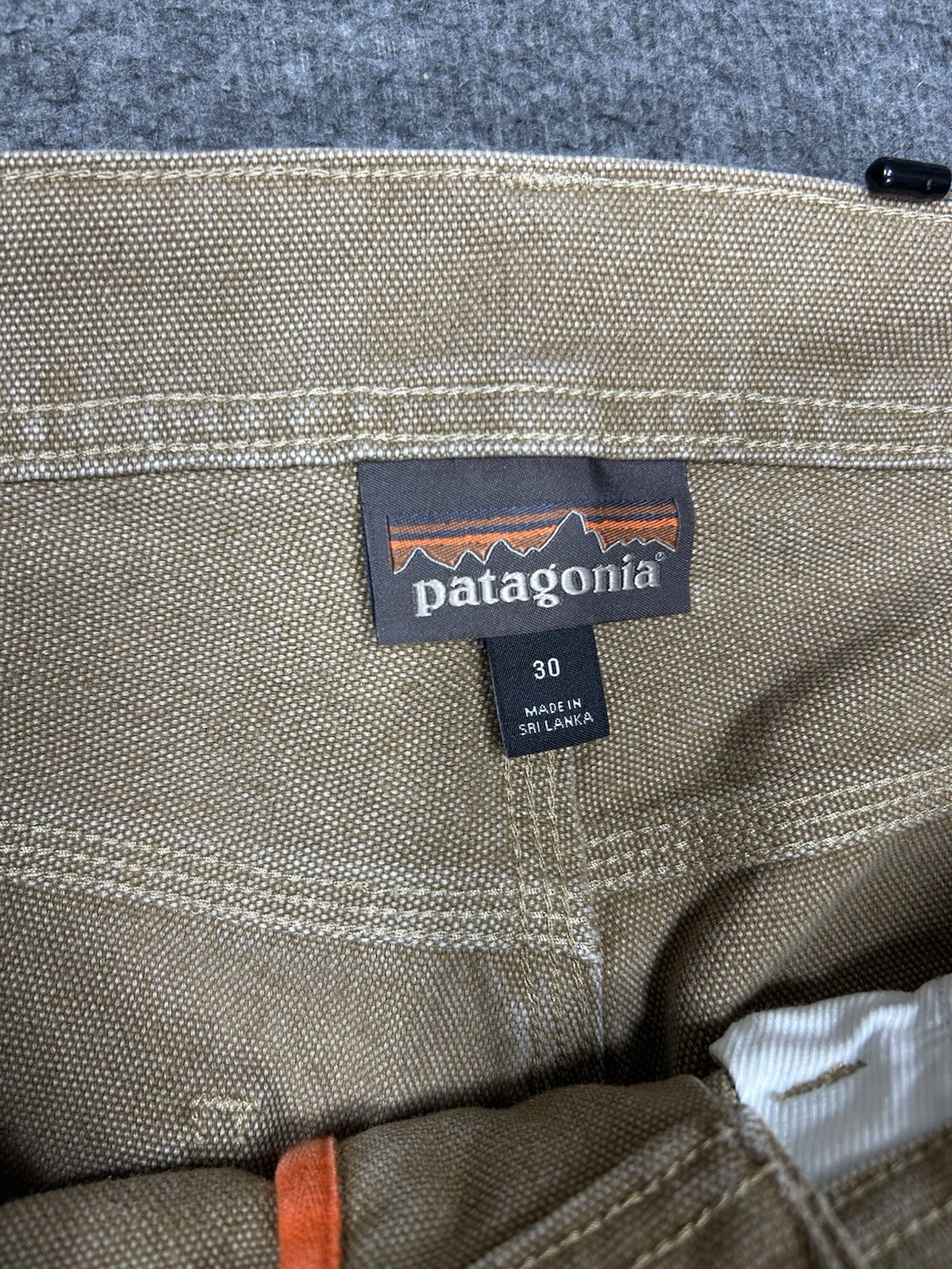 Patagonia Iron Forge 5-pocket Work Pants Mens 30 (fits 32×29) Brown Canvas