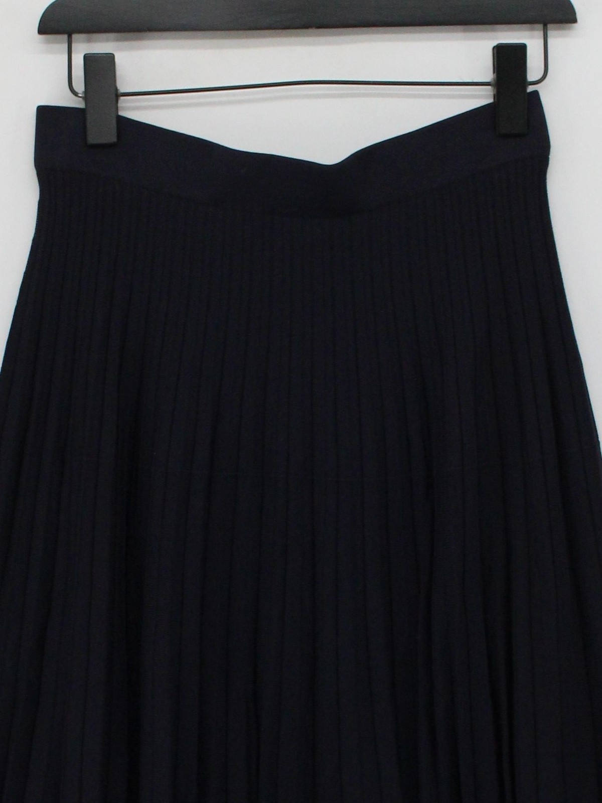 Cefinn Women’s Midi Skirt M Blue Viscose with Nylon, Rayon, Polyester Pleated