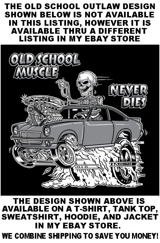 Giant Monster Rat In Blown Supercharged Hot Rat Rod Roadster Skull T-shirt WS161