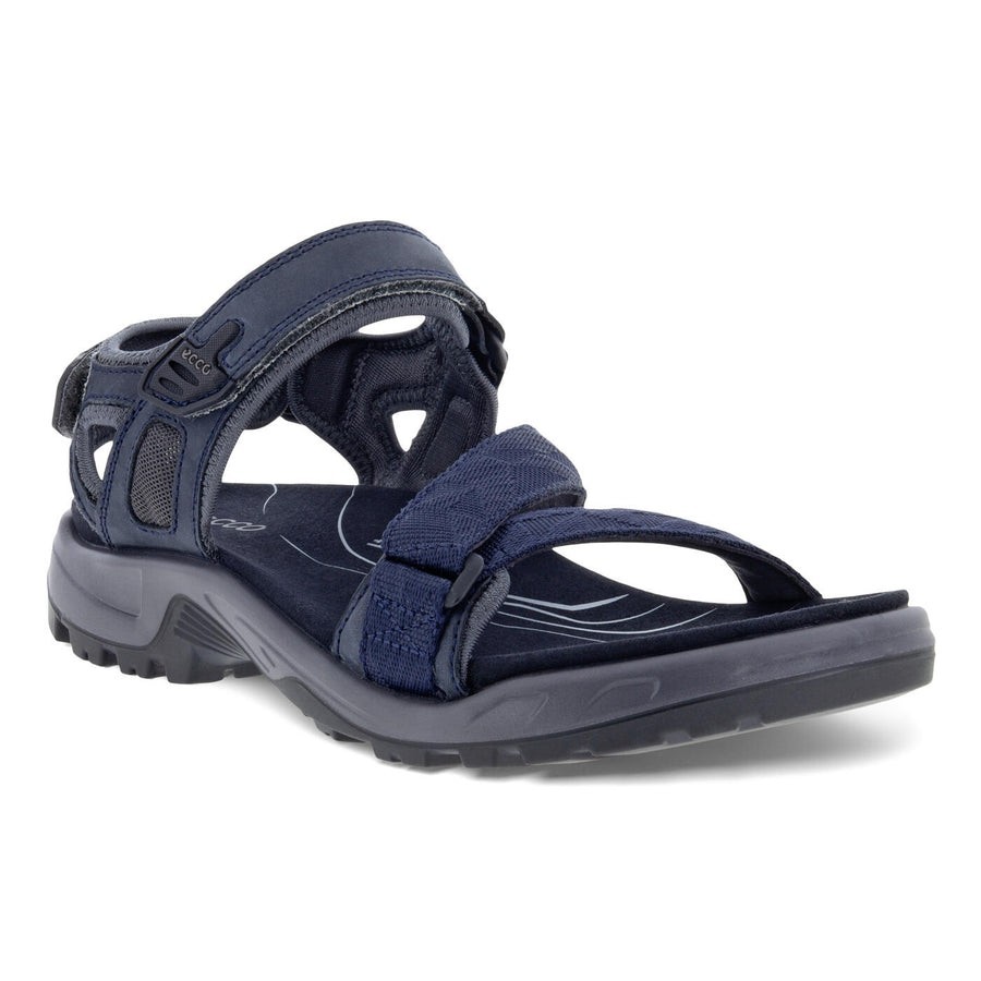 ECCO Offroad Night Sky Marine Nubuck Textile Hiking Sandals EU 48 Mens 14 – 14.5