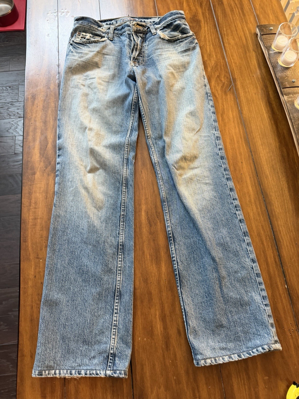 Hudson Men’s Straight Denim Jeans Size 31×33